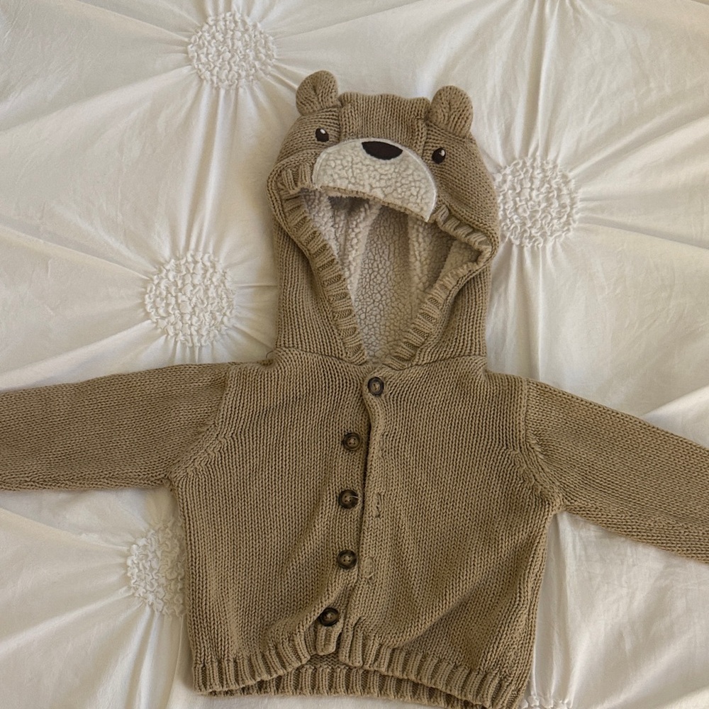 Carter's Cozy Tan Knit Sweater